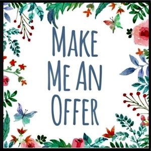 Reasonable offers welcome!